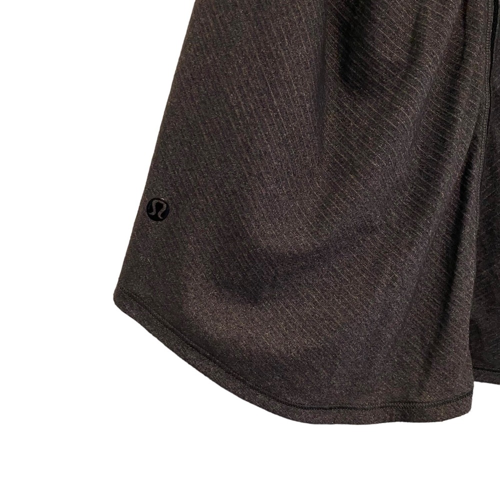lululemon Cool Racerback‎ Tank Top Gray Black Textured Yoga Women's Small Size 4 - Picture 5 of 11